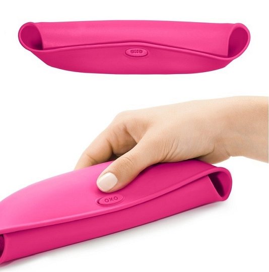 OXO Śliniak Zwijany Pink