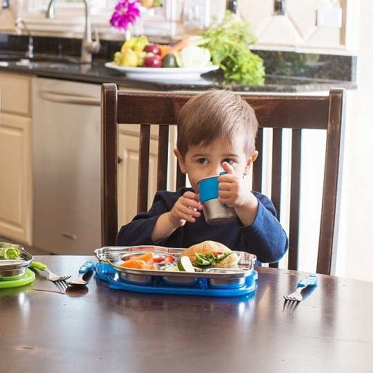 Innobaby Kubek ze Stali Nierdzewnej Blue