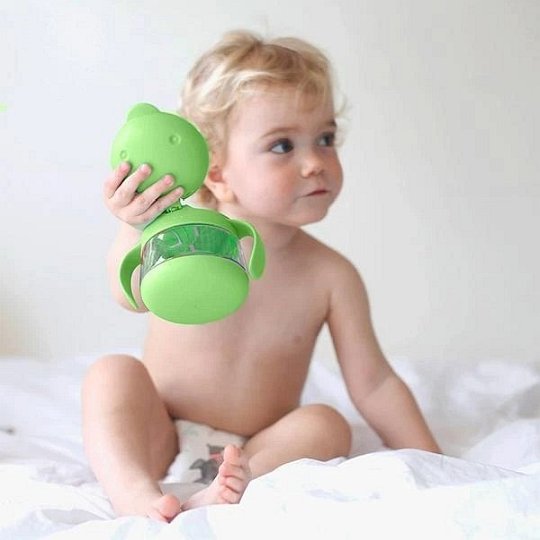 Ubbi Pojemnik na Przekąski Tweat Green