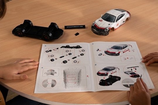 Ravensburger Puzzle 3D Pojazdy Porsche GT3 Cup 108 el.