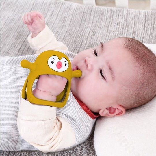 Smily Mia Gryzak Silikonowy Pingwin Buddy Curry