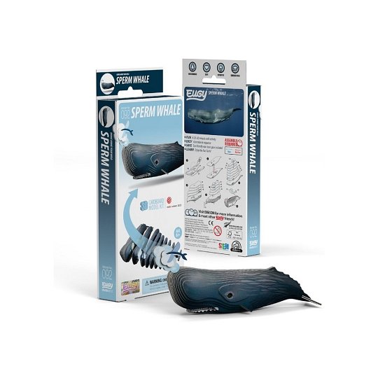 Eugy Układanka Eko 3D Wieloryb Kaszalot