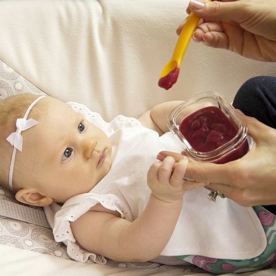 Innobaby Łyżeczka Silikonowa w Etui Aqua