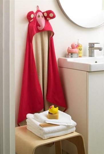 3 Sprouts Ręcznik Z Kapturem Słonik