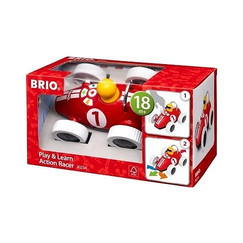 BRIO Play & Learn Samochód Wyścigowy