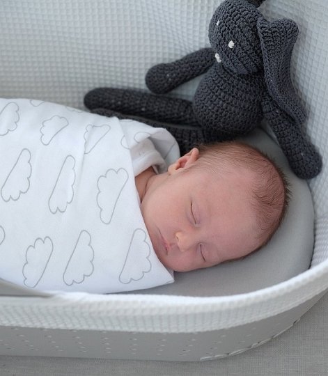 Mama Designs Otulacz Muślinowy 2szt Cloud