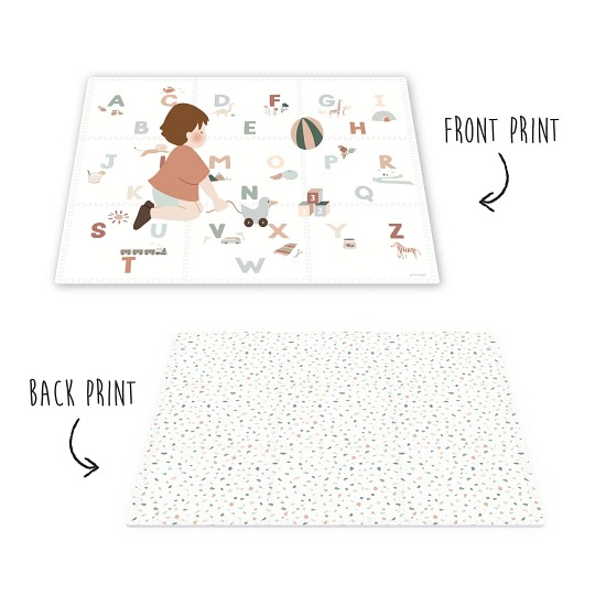 Play&Go TILOO Dwustronna Mata Piankowa Alphabet