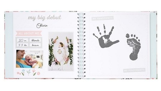 Pearhead Album Dziecka od Narodzin Floral