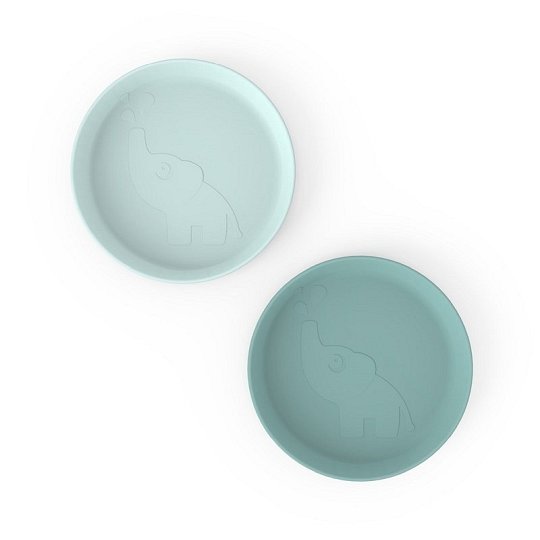 Done by Deer Talerzyk dla Dziecka Kiddish Elphee Blue 2 szt.