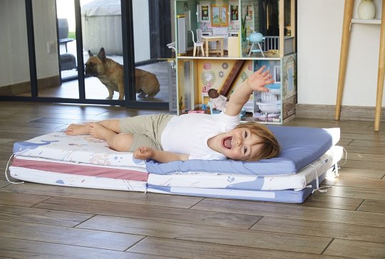 Tineo Wielofunkcyjna Mata do Zabawy MAXI 5w1 Ocean