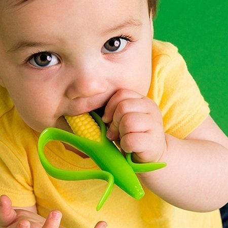 Baby Banana Szczoteczka Treningowa Kukurydza