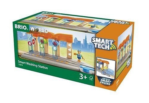 BRIO World Smart Tech Myjnia Kolejowa