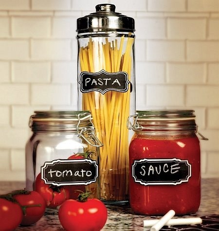 Wallies Naklejki Tablica Kredowa Etykiety