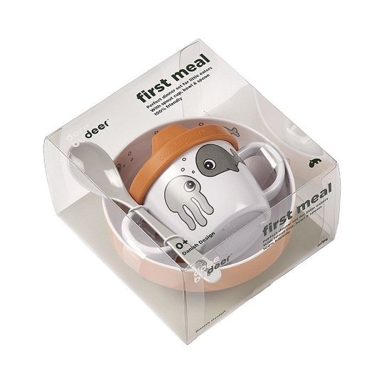 Done by Deer Sea Zestaw Obiadowy Mustard