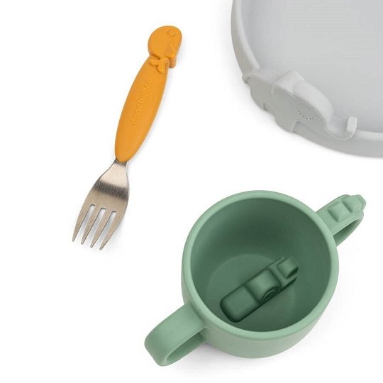 Done by Deer Peekaboo Zestaw Obiadowy Colour Mix