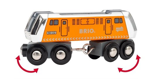 BRIO Pociąg Drewniany z Wagonem Towarowym EDYCJA SPECJALNA