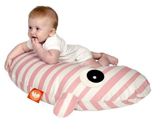 Done by Deer Poduszka 3 w 1 Hipopotam Nieb