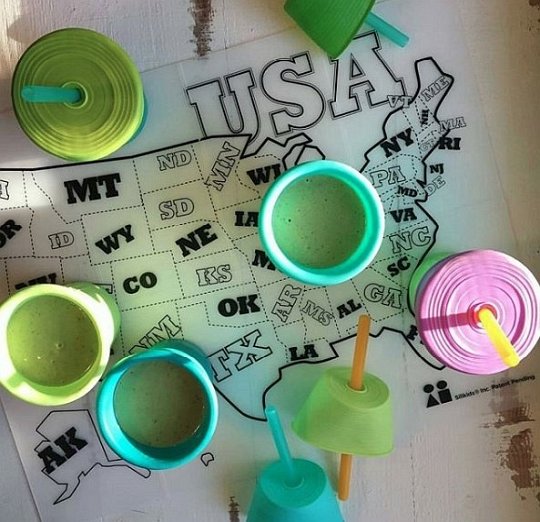 Silikids Kubki Silikonowe Sea 2szt.