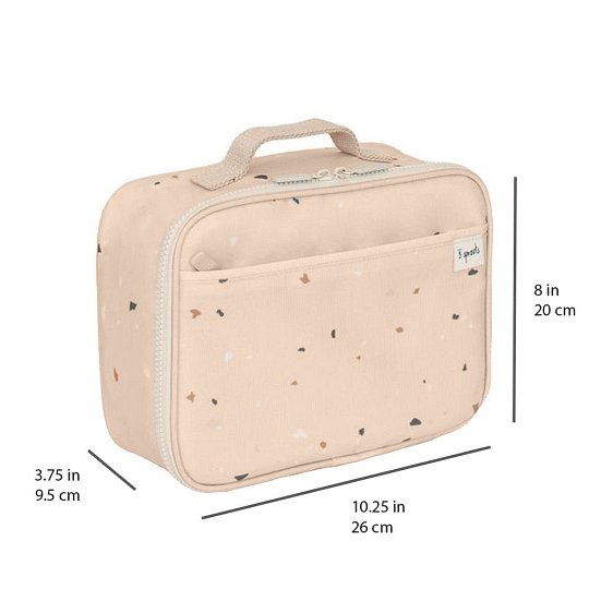 3 Sprouts Lunch Bag - Torba na lunch - Recycled Terrazzo Sand