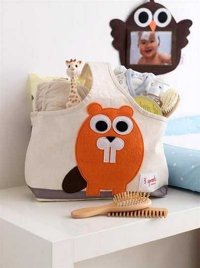 3 Sprouts Organizer Z Rączką Bóbr