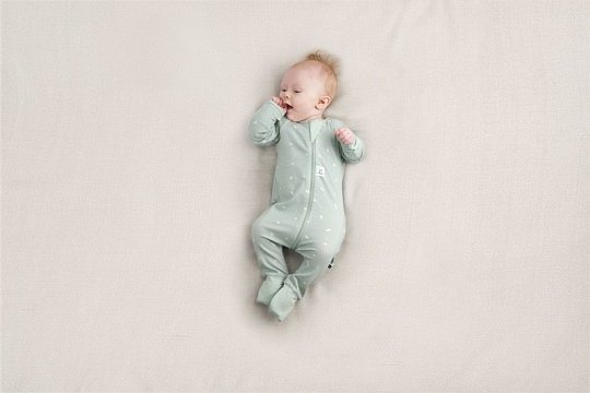 ergoPouch Śpiworek z nogawkami 6-12M 1.0TOG Sage