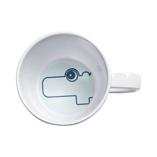 Done by Deer Contour Kubek Blue