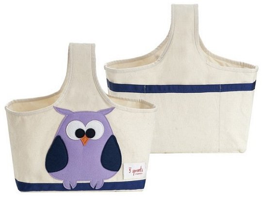 3 Sprouts Organizer Z Rączką Sowa