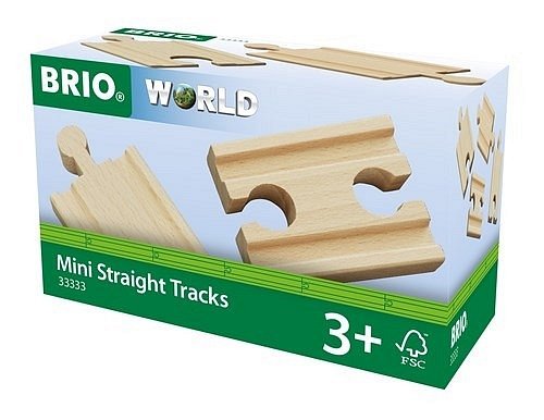 BRIO World Zestaw Torów Prostych Krótkie