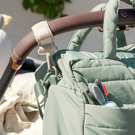 Done by Deer Torba do Wózka z Przewijakiem Pikowana Sand 24L