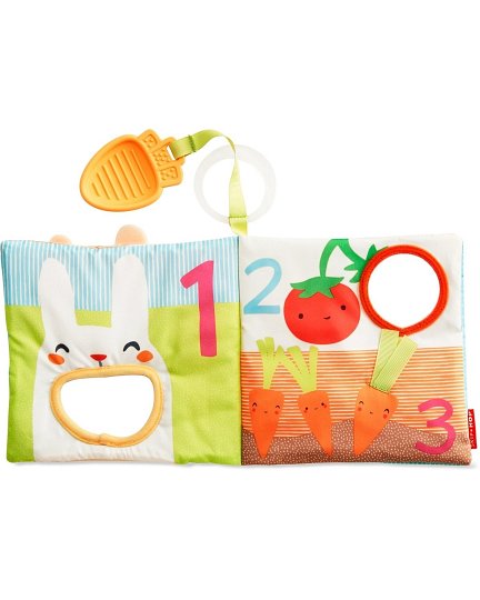 Skip Hop Miękka Książeczka dla Niemowlaka Królik Farmstand