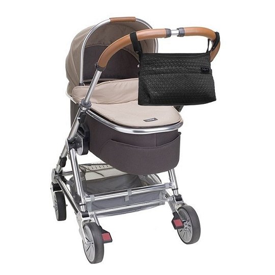 Babymel Organizer Do Wózka Black Scuba