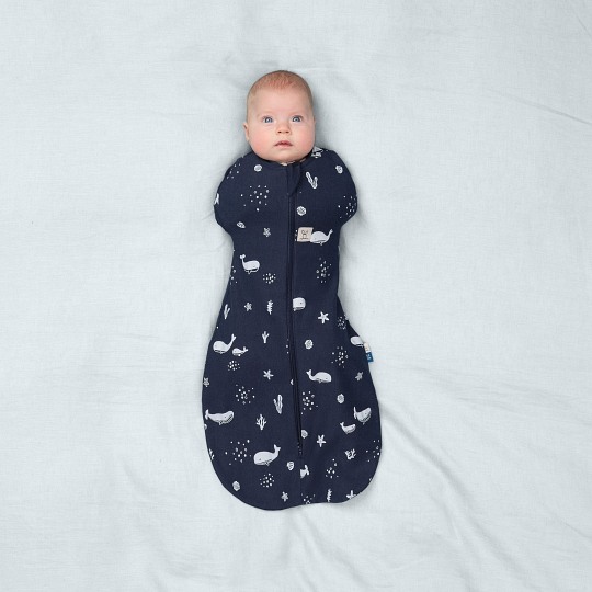 ergoPouch Otulacz Śpiworek 0-3M 1.0TOG Whale