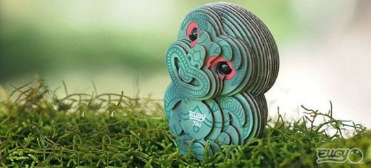 Eugy Układanka Eko 3D Tiki