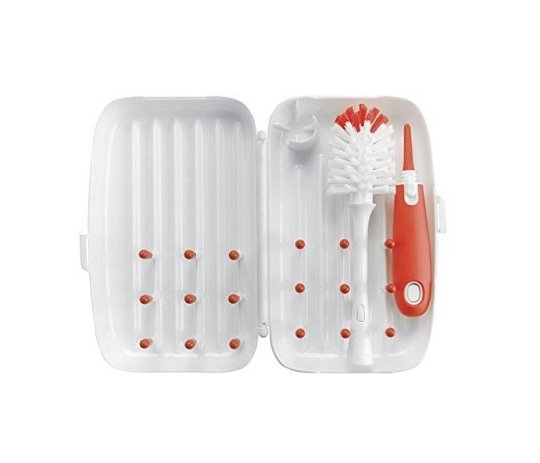 OXO Suszarka Podróżna ze Szczotką Orange