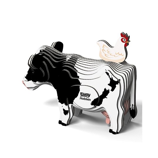 Eugy Układanka Eko 3D Krowa