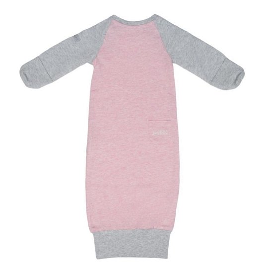 Juddlies Organic Raglan Piżama Pink 0-3 M