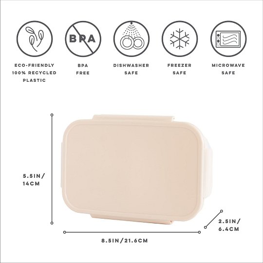 3 Sprouts Lunchbox Bento Sand