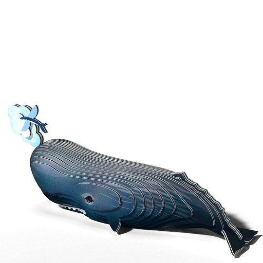 Eugy Układanka Eko 3D Wieloryb Kaszalot