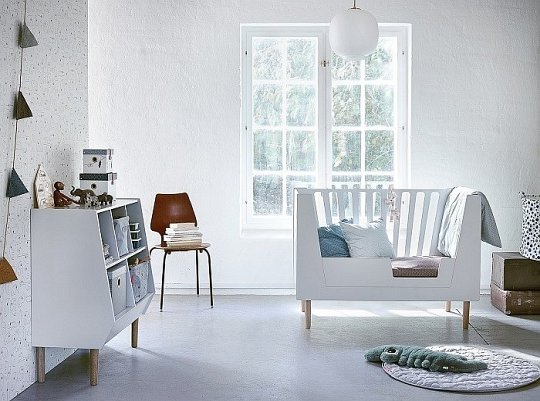 Done by Deer Barierka do Łóżeczka White 70