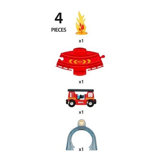 BRIO Smart Tech Tunel Alarmowy ze Strażą