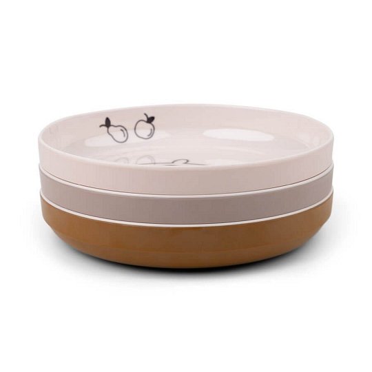 Done by Deer Yummy Talerz 3 szt. Powder