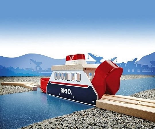 BRIO World Prom Kolejowy Światło i Dźwięk