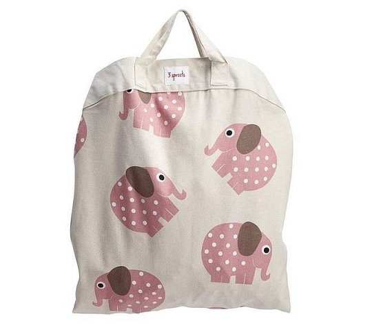 3 Sprouts Mata na Zabawki Słoń Różowy