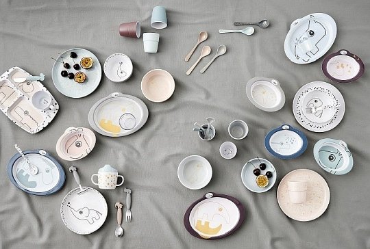 Done by Deer Contour Talerzyk Dark Blue