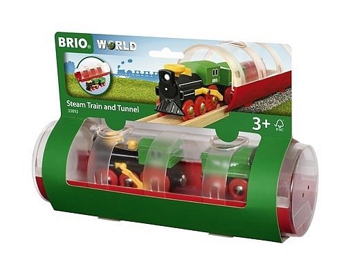 BRIO World Pociąg Parowy z Tunelem