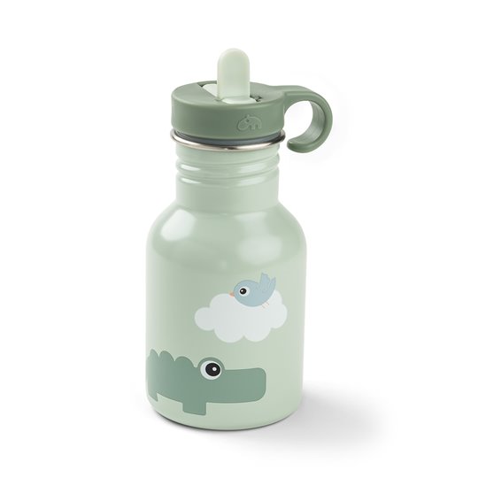 Done by Deer Butelka Stalowa z Ustnikiem 350ml Playground Green