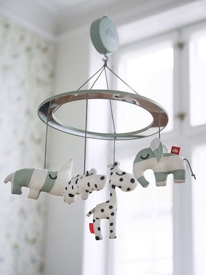 Done by Deer Karuzela do Łóżeczka Blue