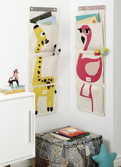 3 Sprouts Organizer Na Ścianę Żyrafa