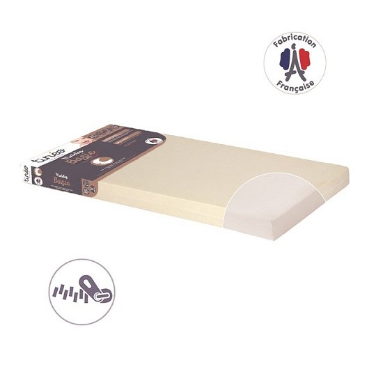 Tineo Materac Dla Niemowlaka Elastyczny Basic 60x120 cm