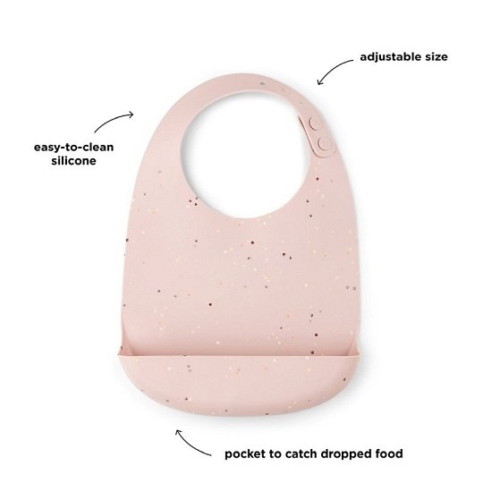 Done by Deer Śliniak Silikonowy Confetti Powder